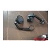 cafe 4 racer - Oval Handle Bar End Side Mirrors CR5 black CNC - Cafe4Racer Bar end mirrors 