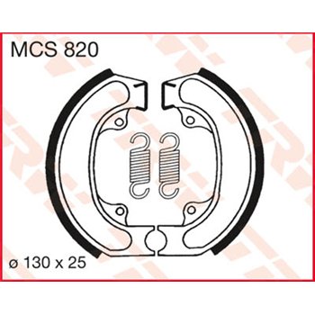 cafe 4 racer - Bremsbacken - TRW  3322937101504