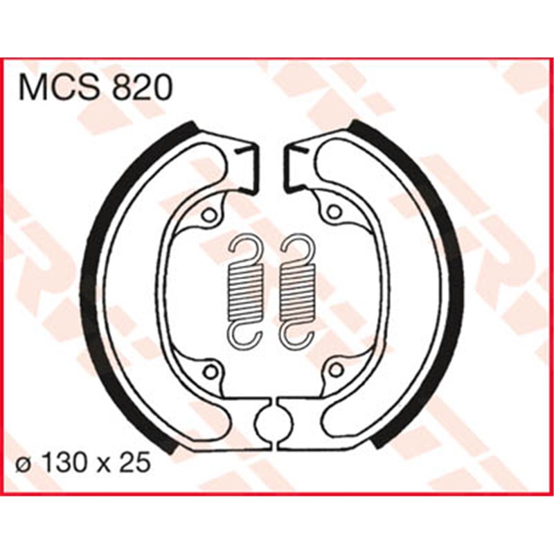 cafe 4 racer - Bremsbacken - TRW  3322937101504