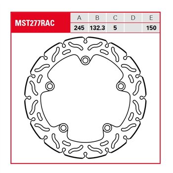 cafe 4 racer - MD927D EBC INOX-Disc - EBC Brake discs 5050953308789