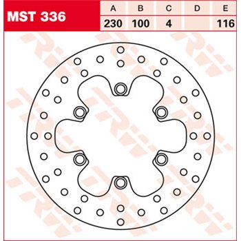 cafe 4 racer - BREMB BRAKE DISC ORO SERIE 78B40841 - Brembo Brake discs 