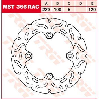 cafe 4 racer - MD2111 EBC INOX-Disc - EBC Brake discs 5050953318207