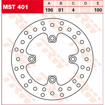 cafe 4 racer - MD6147D EBC Carbonstahl Disc - EBC Brake discs 5050953306341