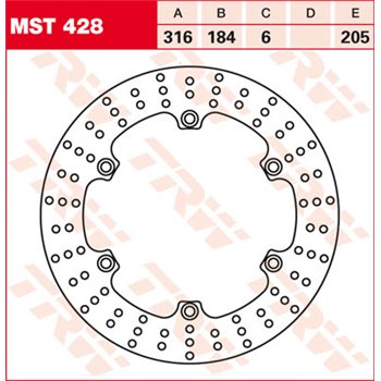 cafe 4 racer - MD615 EBC INOX-Disc - EBC Brake discs 5050953306396