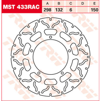 cafe 4 racer - MD3099C EBC INOX Contour-Disc - EBC Brake discs 5050953316395