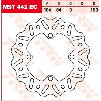 cafe 4 racer - Ferodo FMD0266R Brake Rotor 292mm Fixed – HD Softail/Dyna/Touring/XL 00-14 F - FERODO Brake discs 