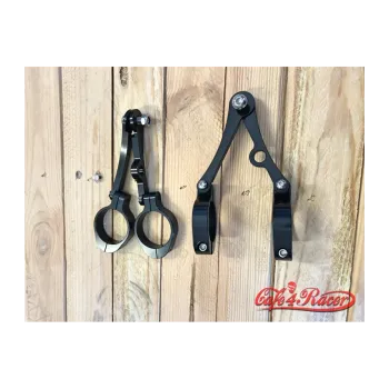 cafe 4 racer - Headlight holder 50mm black - Cafe4Racer Headlights  brackets & holders   