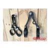 cafe 4 racer - Headlight holder 50mm black - Cafe4Racer Headlights  brackets & holders   