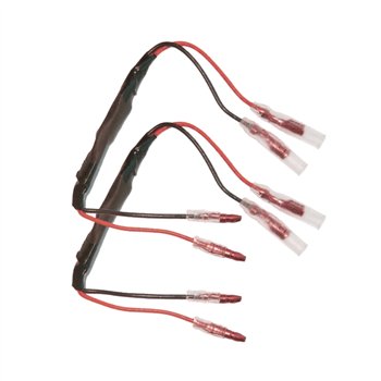 cafe 4 racer - Rezistor "10 Ohm/10W" pre kompenzáciu LED smeroviek až do 10W pár - HS MOTO Germany Odpory k LED 4251926904804