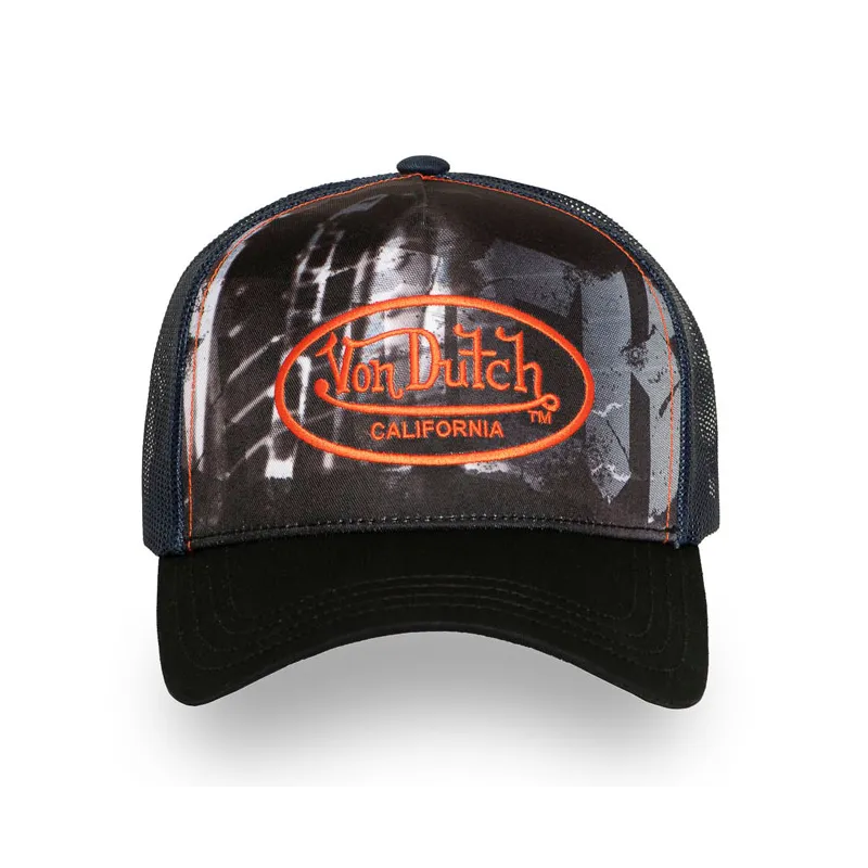 cafe 4 racer - Von Dutch Subl Rock cap black - Von Dutch Caps 