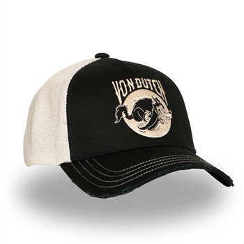 Von Dutch Wild Wolf kšiltovka černá/bílá