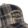 cafe 4 racer - Von Dutch Carreaux cap gray - Von Dutch Caps 