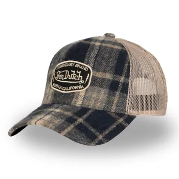 cafe 4 racer - Von Dutch Surf Snake šiltovka off-white - Von Dutch Šiltovka 