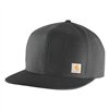 cafe 4 racer - Carhartt Firm Duck Kšiltovka s plochým kšiltem černá - Carhartt Šiltovka 