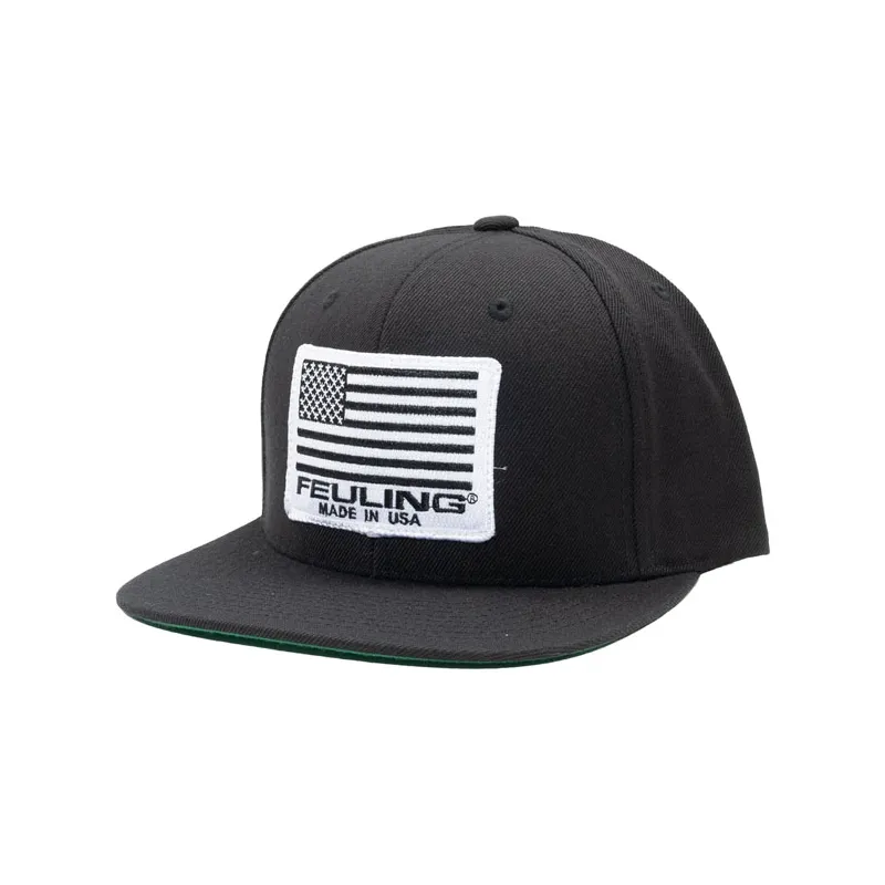 cafe 4 racer - Feuling American flag Snapback Cap black - FEULING Caps 