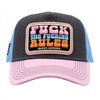 cafe 4 racer - Queen Kerosin Fuck Rules trucker cap rose - KING KEROSIN Caps 