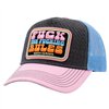cafe 4 racer - Queen Kerosin Fuck Rules trucker cap rose - KING KEROSIN Caps 