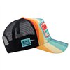cafe 4 racer - King Kerosin Chopper Shit trucker cap blue/orange - KING KEROSIN Caps 