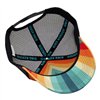 cafe 4 racer - King Kerosin Chopper Shit trucker cap blue/orange - KING KEROSIN Caps 