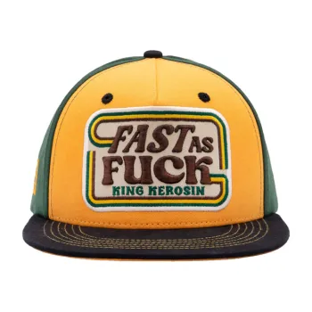 cafe 4 racer - King Kerosin Redondo Beach cap beige/red - KING KEROSIN Caps 