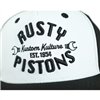 cafe 4 racer - Rusty Pistons Baxter kšiltovka černá/bílá - Rusty Pistons Kšiltovky 