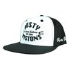 cafe 4 racer - Rusty Pistons Baxter cap black/white - Rusty Pistons Caps 