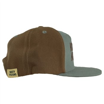 cafe 4 racer - Rusty Pistons Gladys cap gray/brown - Rusty Pistons Caps 