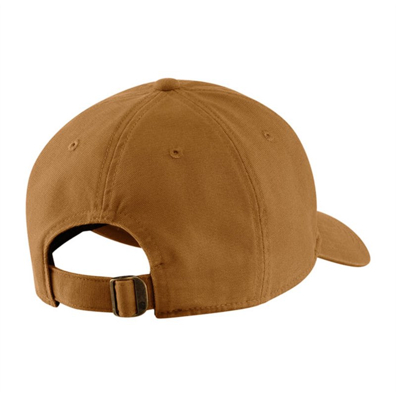 cafe 4 racer - Carhartt kšiltovka s nášivkou srdce z plátna Carhartt hnědá - Carhartt Kšiltovky 
