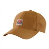 cafe 4 racer - Carhartt kšiltovka s nášivkou srdce z plátna Carhartt hnědá - Carhartt Kšiltovky 
