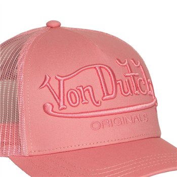 cafe 4 racer - Šiltovka Von Dutch s výšivkou, ružová - Von Dutch Šiltovka 