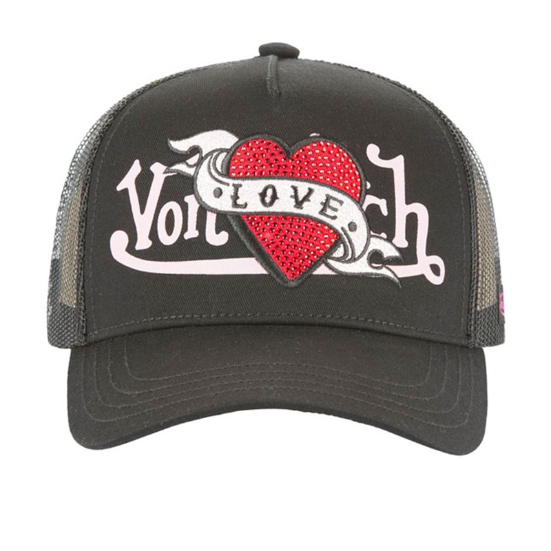 cafe 4 racer - Von Dutch Lov U female cap black - Von Dutch Caps 
