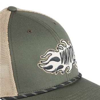 cafe 4 racer - Von Dutch Polokulatá kšiltovka lebka - Von Dutch Kšiltovky 