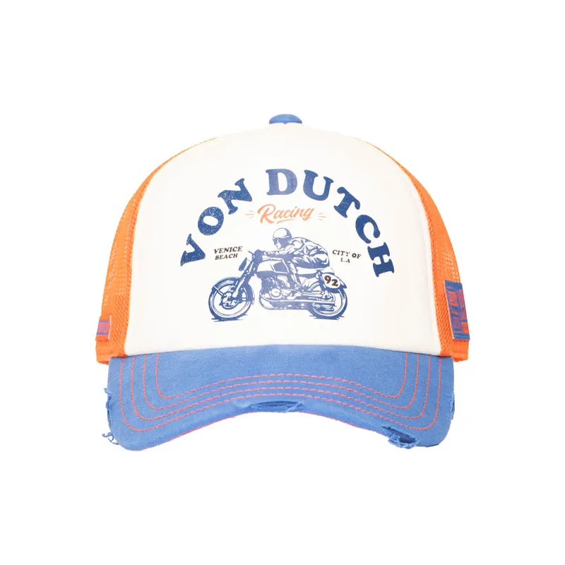 cafe 4 racer - Von Dutch Trucker crew cap racing - Von Dutch Caps 