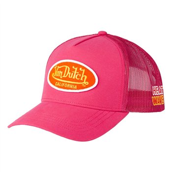 cafe 4 racer - Von Dutch Trucker síťovaná kšiltovka růžová - Von Dutch Kšiltovky 
