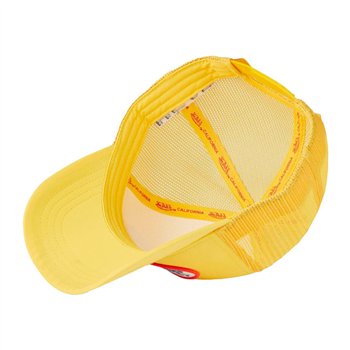 cafe 4 racer - Von Dutch Trucker mesh cap yellow - Von Dutch Caps 