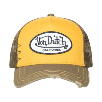 cafe 4 racer - Von Dutch 90 Tie & Dye cap vibes black pink - Von Dutch Caps 