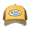 cafe 4 racer - Von Dutch Trucker mesh cap khaki/yellow - Von Dutch Caps 