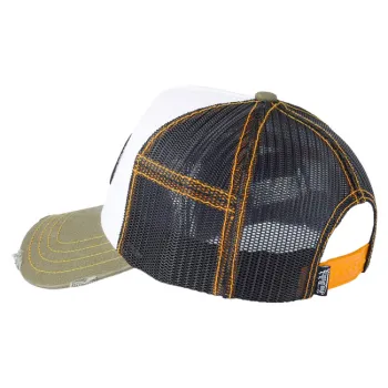 cafe 4 racer - Von Dutch Trucker síťovaná kšiltovka bílá/černá - Von Dutch Kšiltovky 
