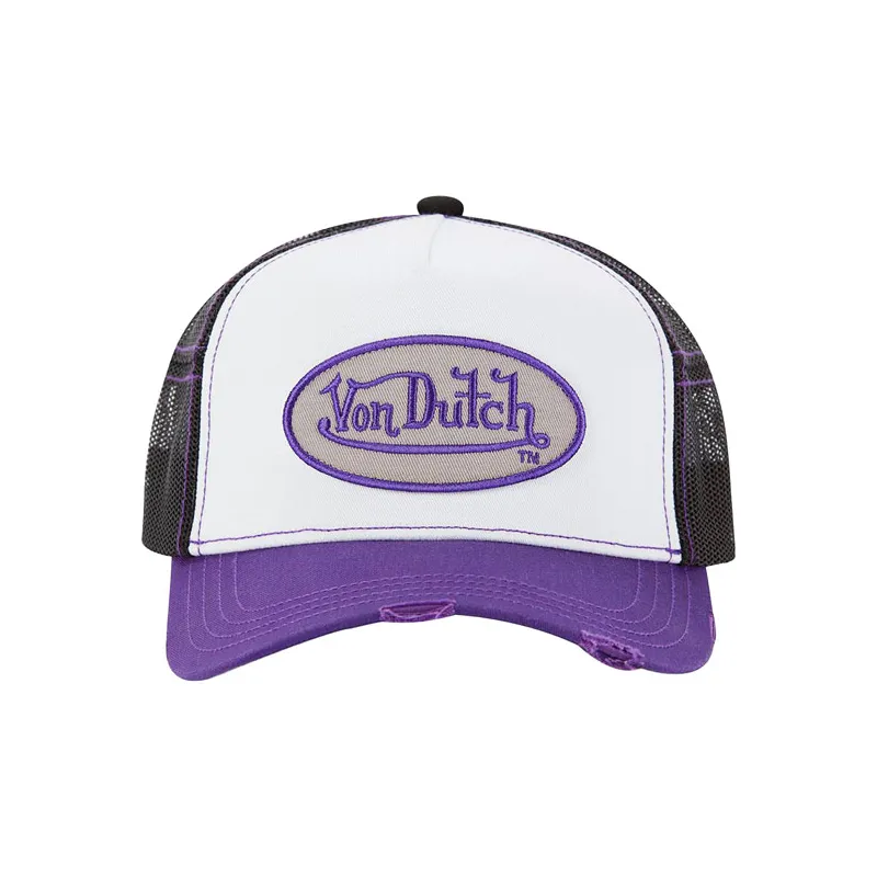 cafe 4 racer - Von Dutch Trucker mesh cap pur - Von Dutch Caps 