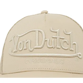 cafe 4 racer - Von Dutch Baseball mesh cap black - Von Dutch Caps 