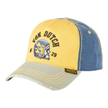 cafe 4 racer - Von Dutch Baseball retro cap helmet - Von Dutch Caps 