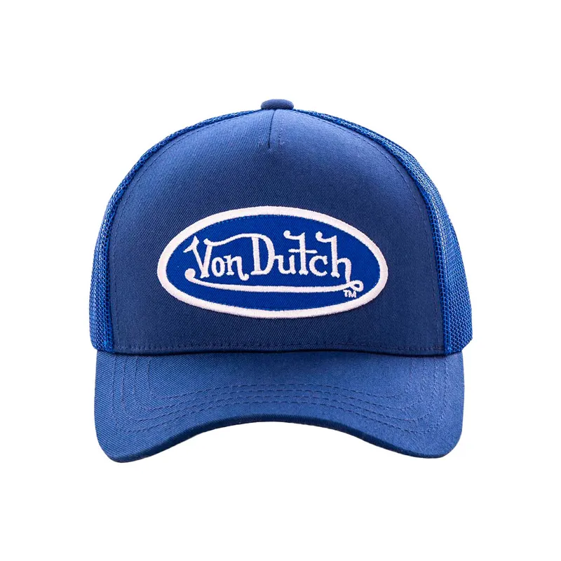 cafe 4 racer - Von Dutch Baseball mesh cap blue - Von Dutch Caps 