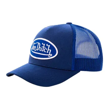 cafe 4 racer - Von Dutch Baseball mesh cap blue - Von Dutch Caps 