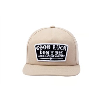 cafe 4 racer - Loser Machine Don"t die cap khaki - Loser Machine Company Caps 
