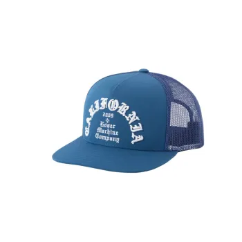 cafe 4 racer - 13 1/2 Keep On Chopping trucker cap brown/khaki - 13 1/2 Company Caps 