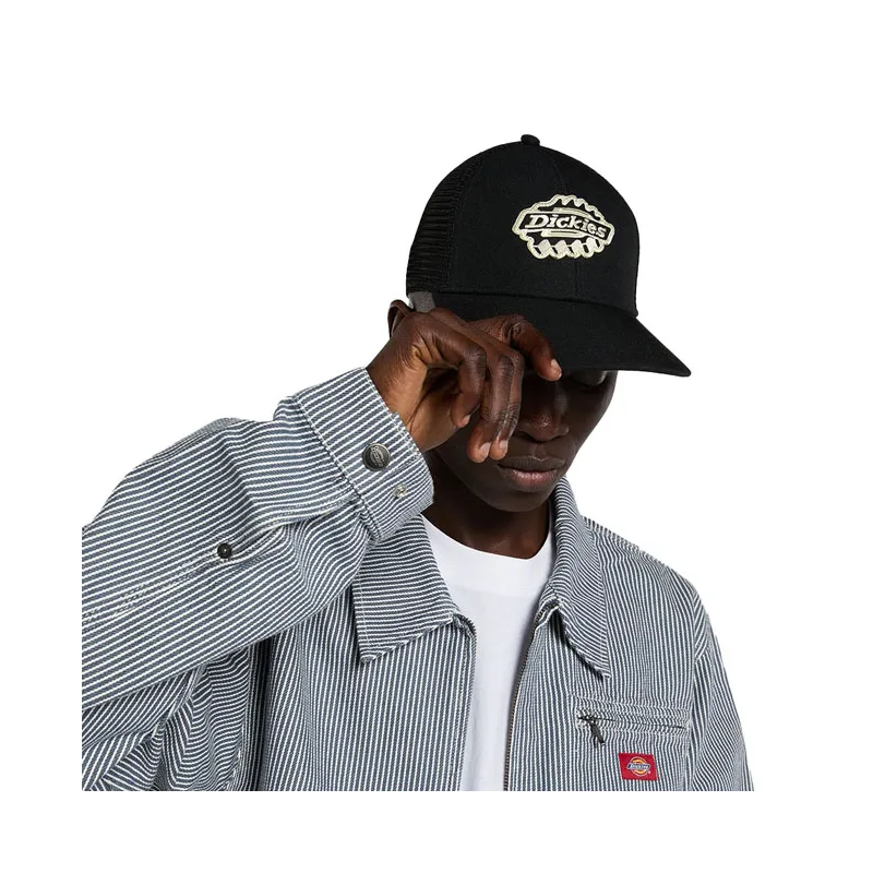 cafe 4 racer - Dickies Irondale trucker cap black - DICKIES Caps 