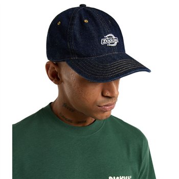 cafe 4 racer - Dickies Denim šiltovka pre otcov čierna - DICKIES Šiltovka 