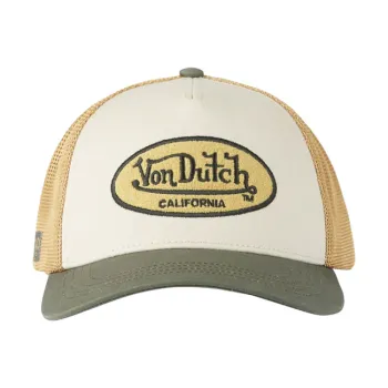 cafe 4 racer - Von Dutch Terry Patch cap yellow - Von Dutch Caps 