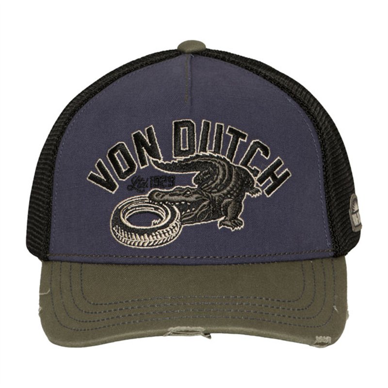 cafe 4 racer - Von Dutch Trucker cap wild croco - Von Dutch Caps 