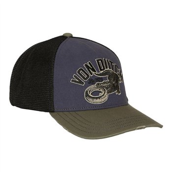 cafe 4 racer - Von Dutch Trucker cap wild croco - Von Dutch Caps 
